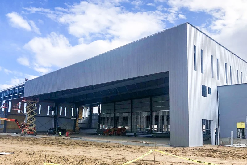 Vizsteel Hangar Building