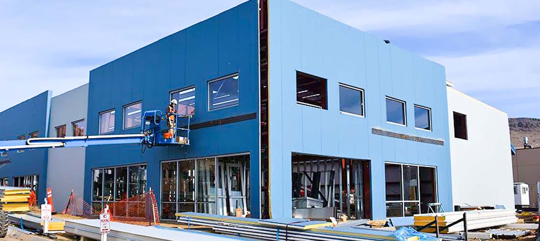 Multi Storey Steel Building - Commercial & Industrial Application