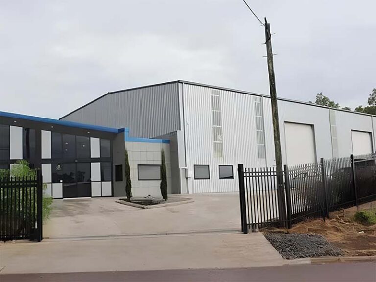 Australian Steel Structure Warehouse Appearance
