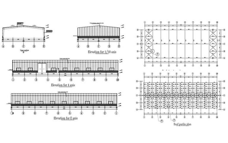 Philippines Steel Structure Factory With Office-2