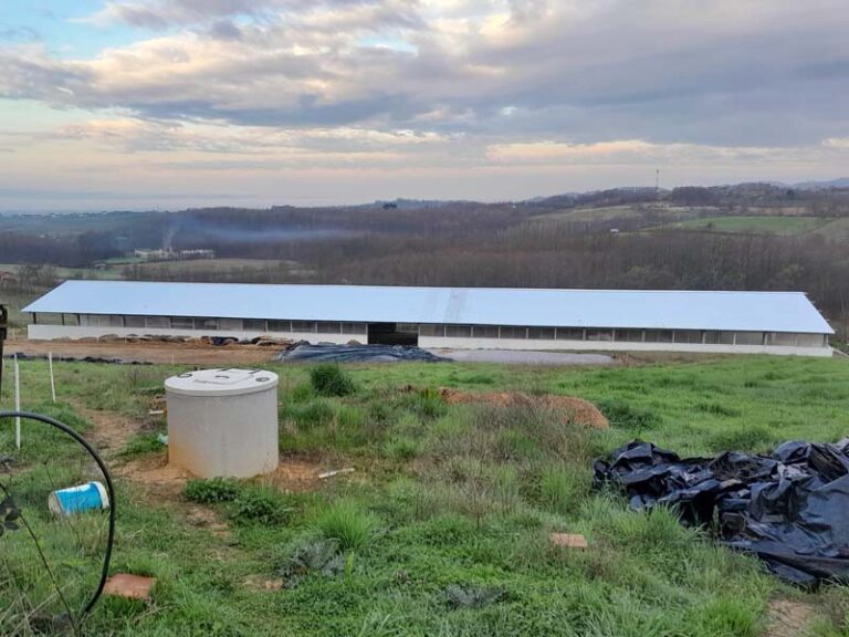 Site View – Steel Building Project (Bosnia)