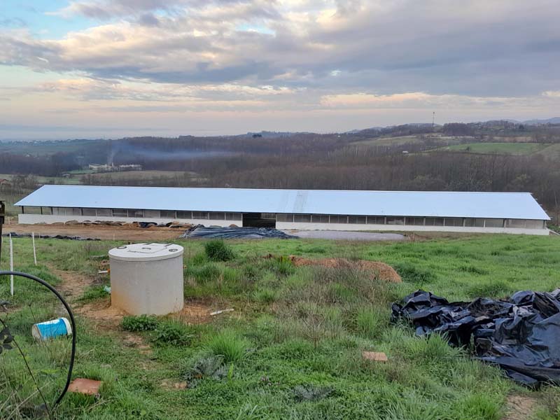Site View – Steel Building Project (Bosnia)