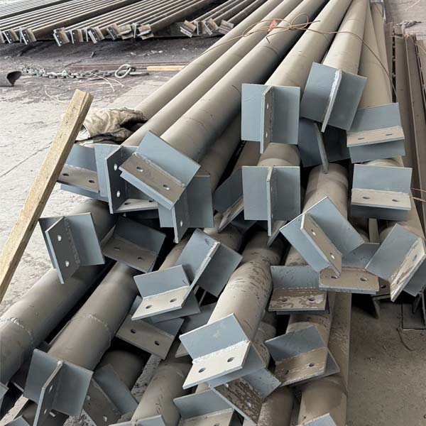 Steel tie rod components used in prefabricated steel workshop building connections